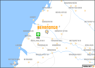 map of Bemanonga