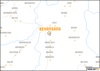 map of Bemansara