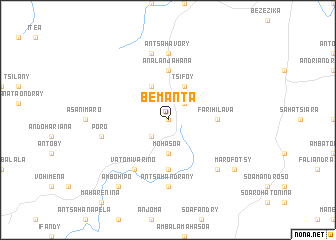 map of Bemanta