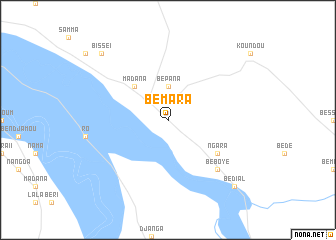 map of Bémara