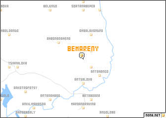 map of Bemareny
