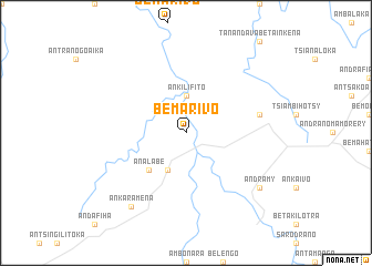 map of Bemarivo