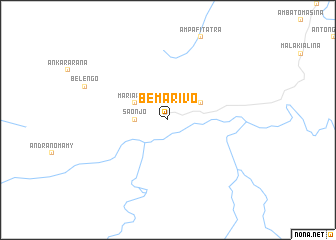 map of Bemarivo