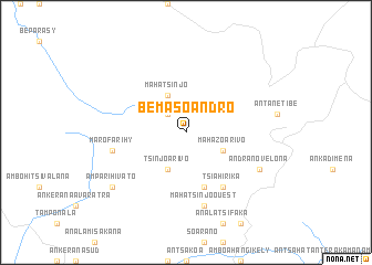 map of Bemasoandro
