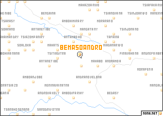 map of Bemasoandro