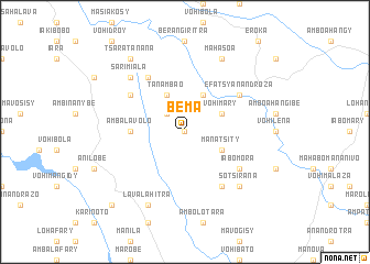 map of Bema