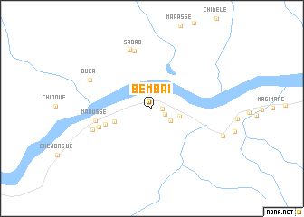 map of Bembai