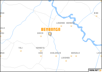 map of Bembanga