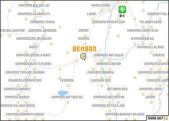 map of Bemban