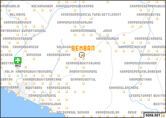 map of Bemban
