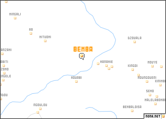 map of Bemba