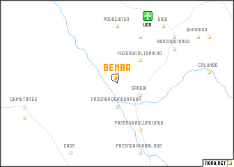 map of Bemba