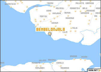 map of Bembelo Njala