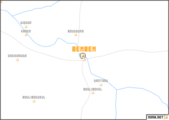 map of Bem-Bem