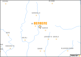 map of Bembere