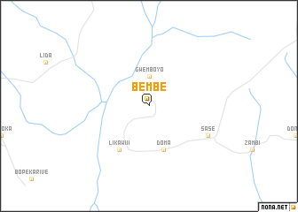 map of Bembe