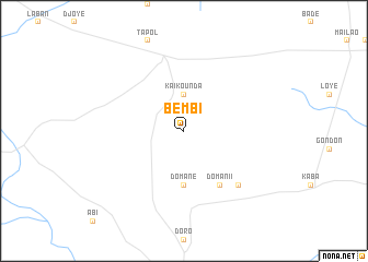 map of Bembi