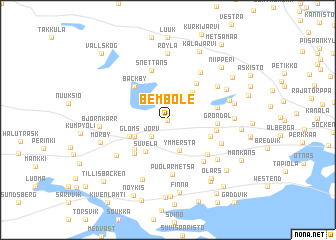 map of Bemböle