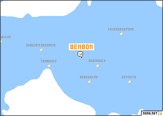 map of Bem-Bom