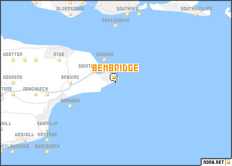 map of Bembridge