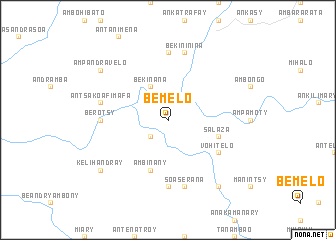 map of Bemelo