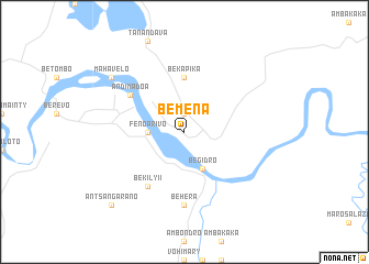 map of Bemena