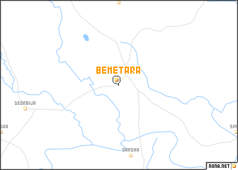 map of Bemetāra