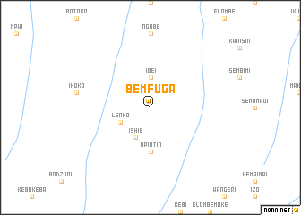 map of Bemfuga