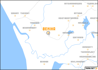 map of Bemiha