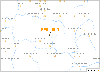 map of Bemilolo