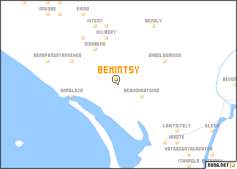 map of Bemintsy