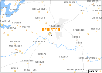 map of Bemiston