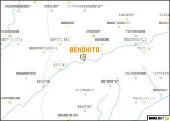 map of Bemohita