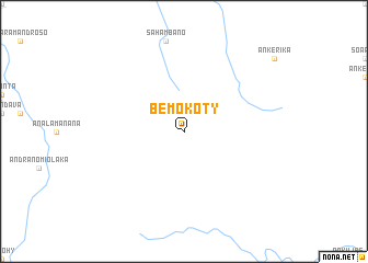 map of Bemokoty