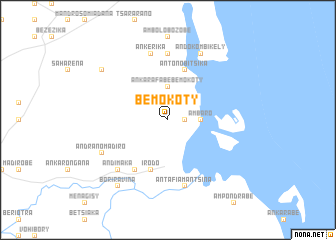 map of Bemokoty