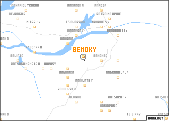 map of Bemoky