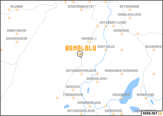 map of Bemololo