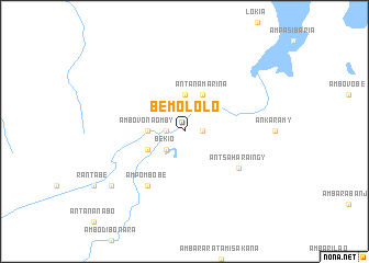 map of Bemololo