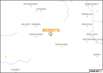 map of Bemonto