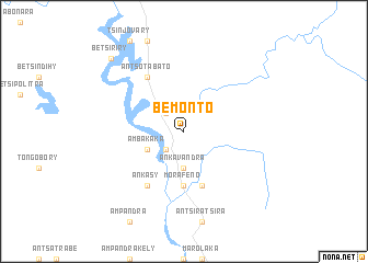 map of Bemonto