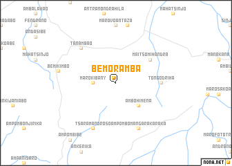 map of Bemoramba