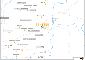 map of Bem-Te-Vi