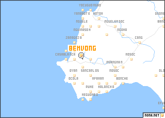map of Bemvong
