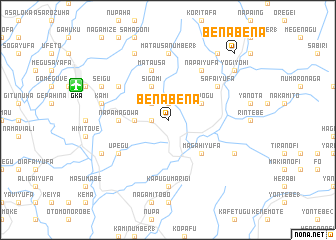 map of Benabena