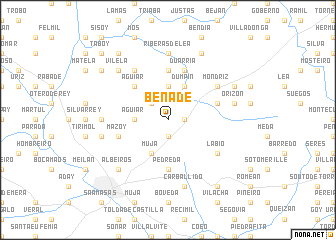 map of Benade