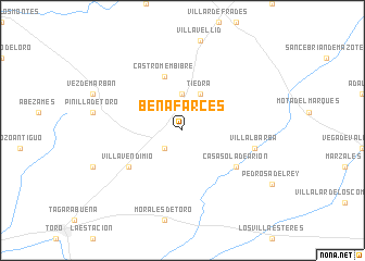 map of Benafarces