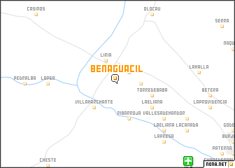 map of Benaguacil