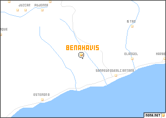 map of Benahavís