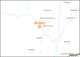 map of Benahy