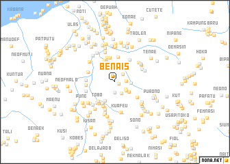 map of Benais